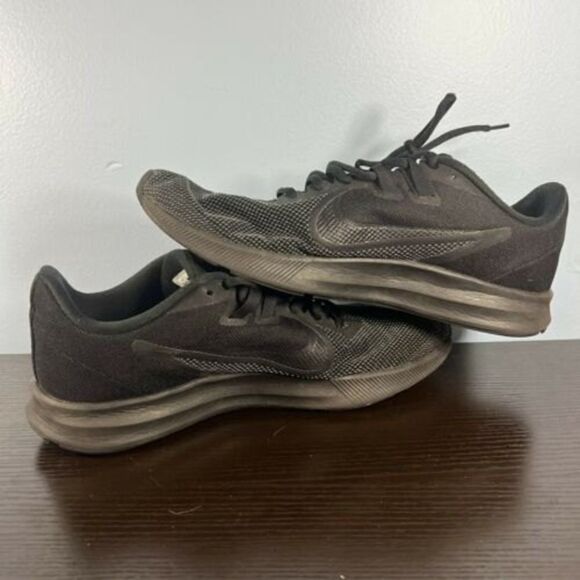 Nike Mens Downshifter 9 AQ7481-005 Black Running Shoes Sneakers Size 11.5